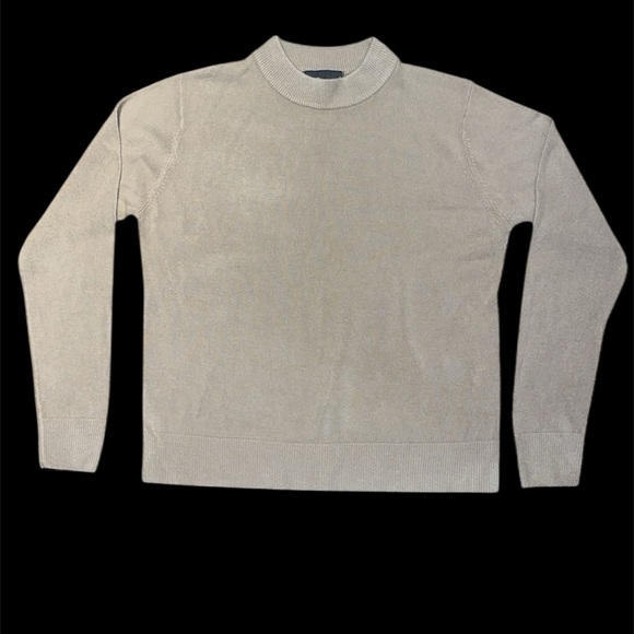 Sag Harbor Sweaters - Sag Harbor Women’s Light Tan Crewneck Sweater